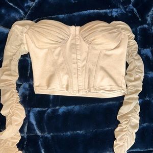 Long Sleeve Crop Top